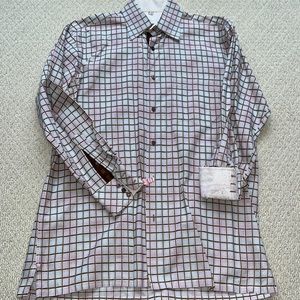 Visconti Uomo Ombre Button Down Shirt